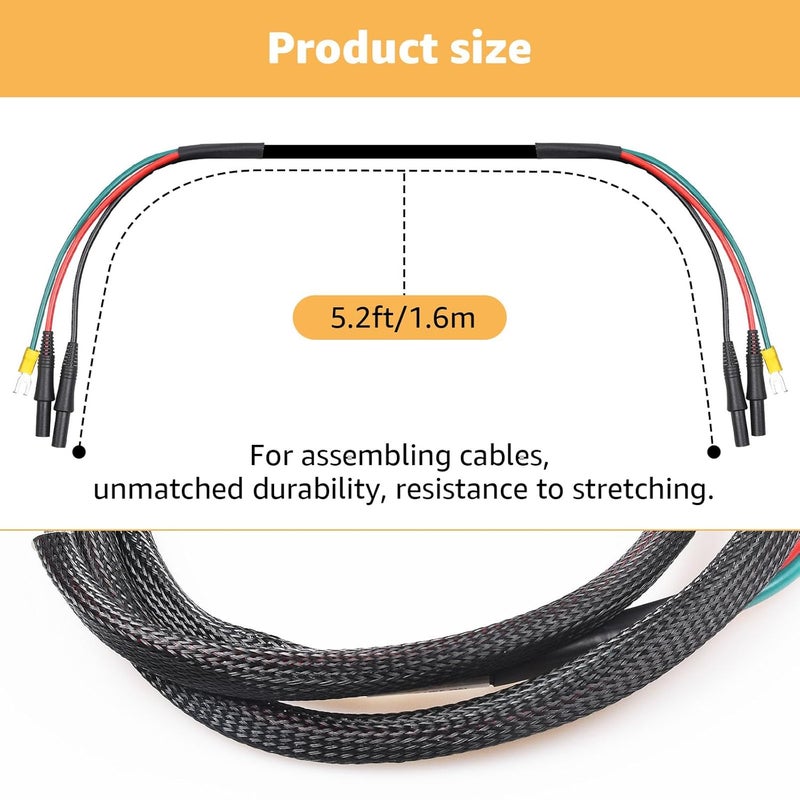 Hodeoo Generator Parallel Cables for Honda EU1000i,EU2000i, EU2000i Companion, EU2200i, EU3000i Handi Power Equipment Cables - Replaces 08E93-HPK123HI - Image 4